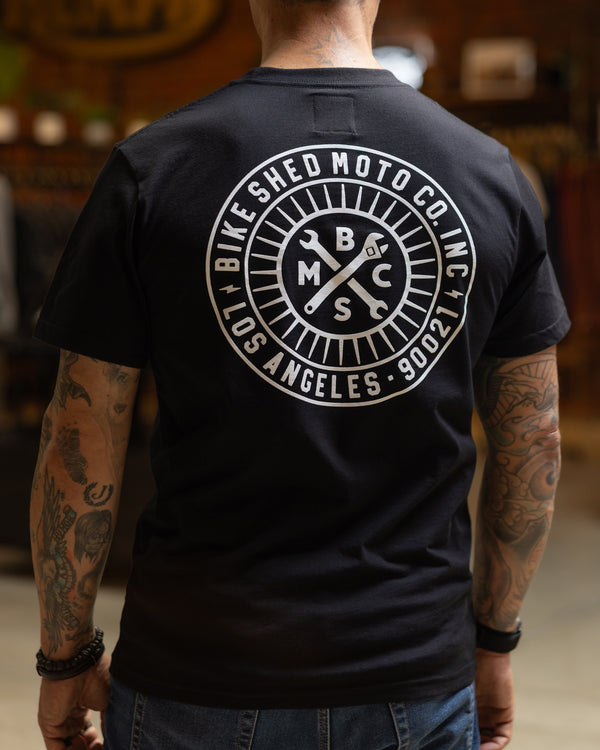 BSMC LA Roundel T-Shirt - Black