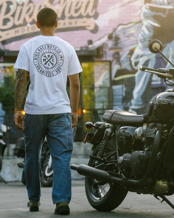 BSMC LA Roundel T-Shirt - White