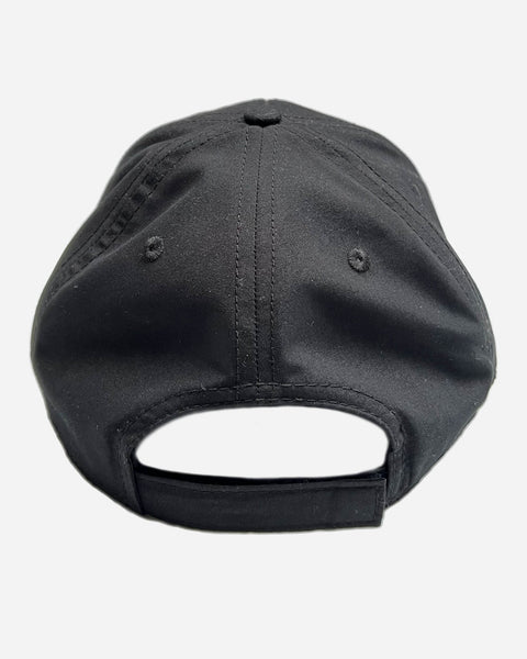 Bike Shed Moto Co. Roundel Patch Baseball Hat - Black, back