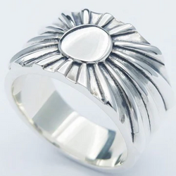 Silverbone Kamikaze/Rising Sun Ring