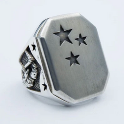 Silverbone Rocketman Ring