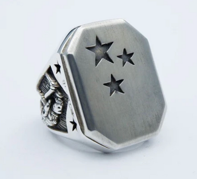 Silverbone Rocketman Ring