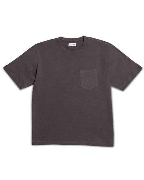 Grady + James - Austin Pocket Tee gray studio image