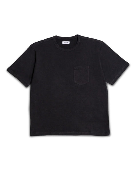 Grady + James - Austin Pocket Tee black studio image