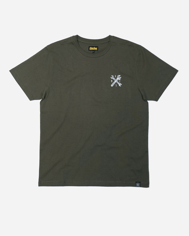 BSMC Toolkit T-Shirt - Khaki, front
