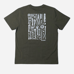 BSMC Toolkit T-Shirt - Khaki, back print
