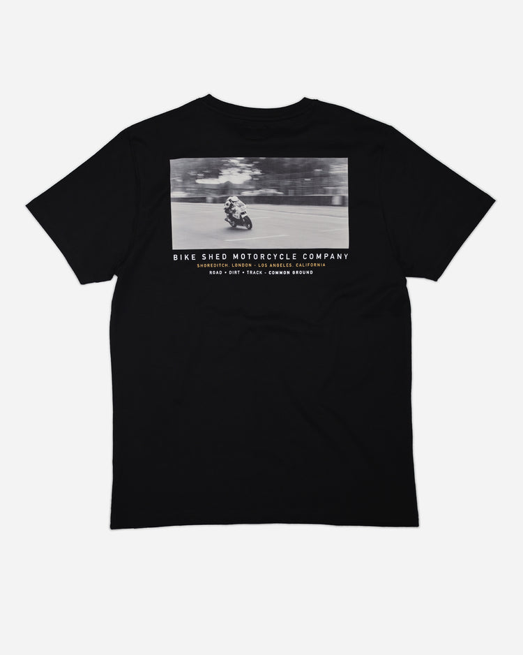 BSMC Track Shot T-Shirt - Black, back