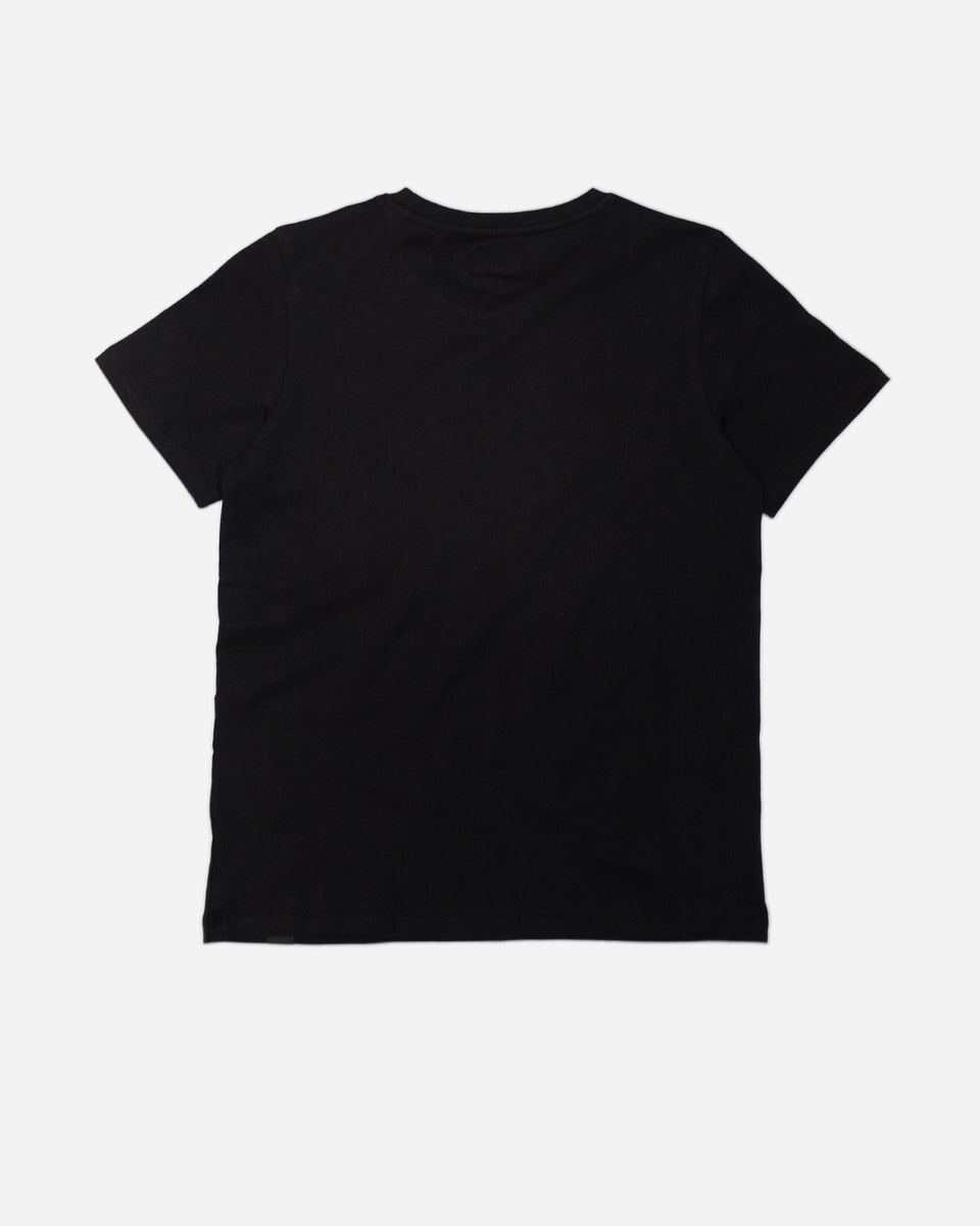 Bike Shed Motorcycle Co Womens Tracker Bars T-Shirt - Black, back