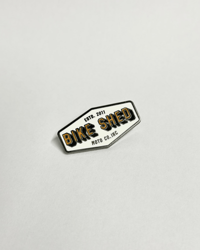 BSMC Billboard Pin - White