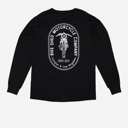 BSMC Cafe Bars Long Sleeve T-Shirt - Black