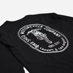 BSMC Cafe Bars Long Sleeve T-Shirt - Black