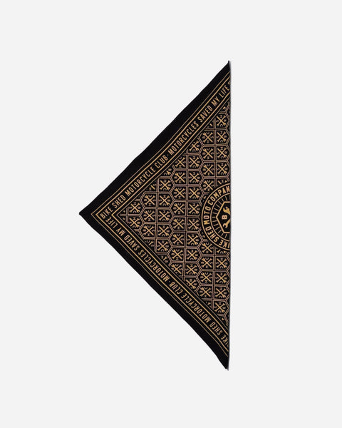 BSMC Monogram Bandana - Black/Gold