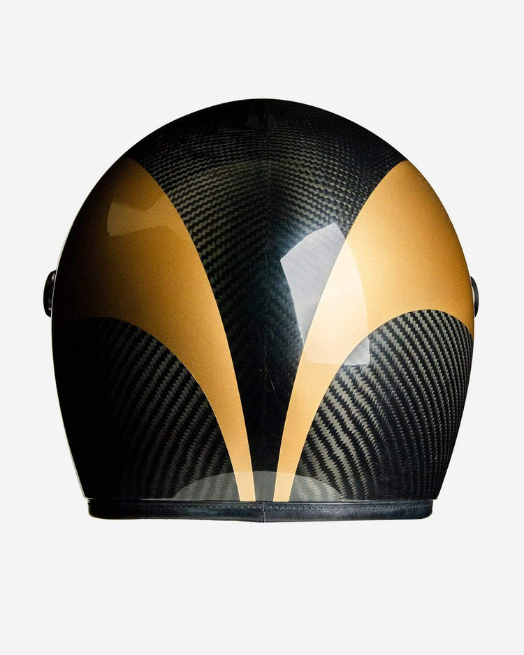BSMC x Hedon Club Racer Carbon Ed. Helmet DOT, back