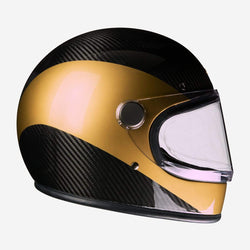 BSMC x Hedon Club Racer Carbon Ed. Helmet DOT, side on