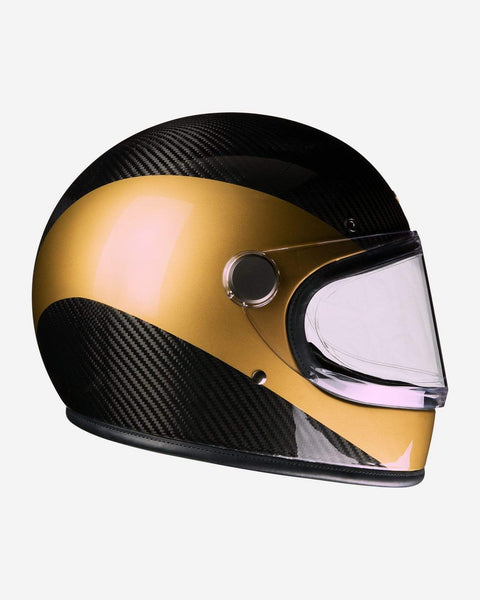 BSMC x Hedon Club Racer Carbon Ed. Helmet DOT, side on