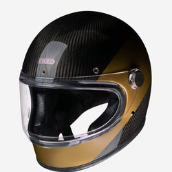 BSMC x Hedon Club Racer Carbon Ed. Helmet DOT, angled front on