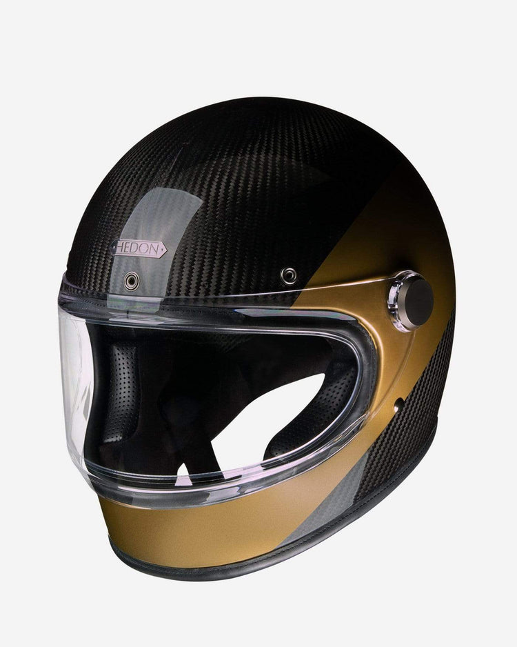 BSMC x Hedon Club Racer Carbon Ed. Helmet DOT, angled front on