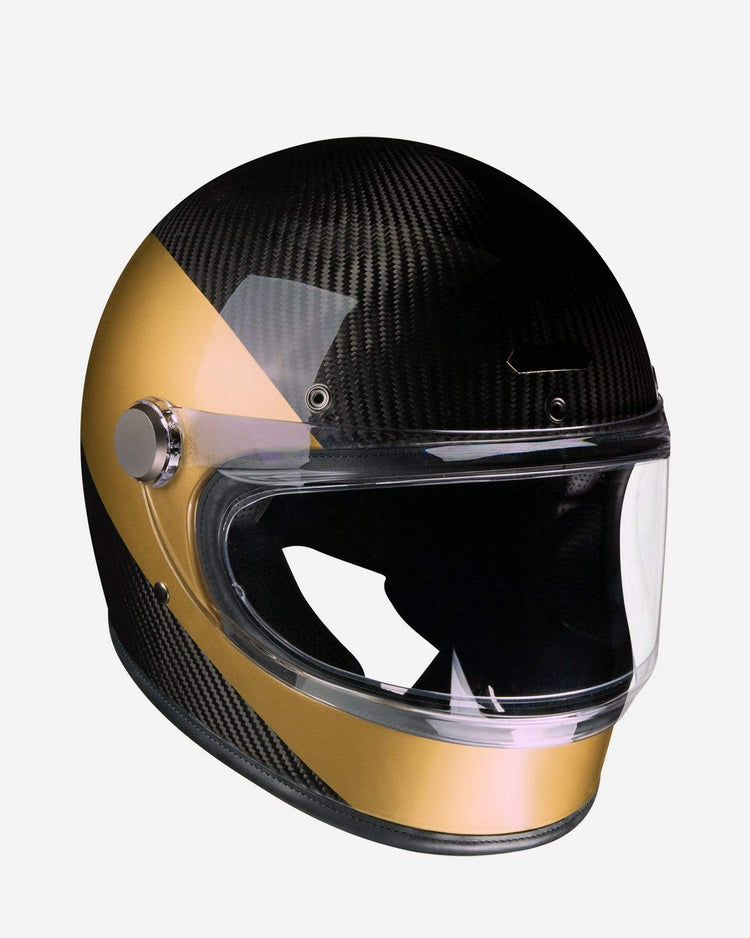 BSMC x Hedon Club Racer Carbon Ed. Helmet DOT, angled front
