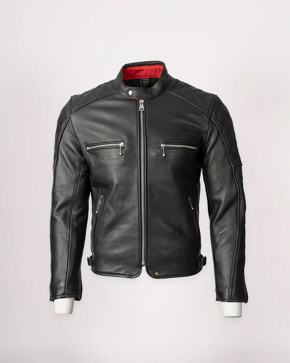 Goldtop Summer Flat Tracker Jacket - Black studio image