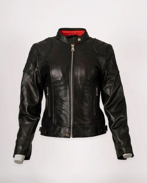 Goldtop Womens '76 Cafe Racer Jacket - Black
