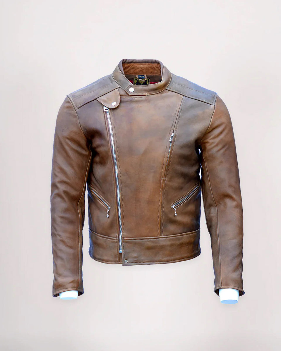 Goldtop Lancer Jacket - Brown studio image