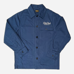 BSMC Chain Stitch Chore Jacket - Blue, front