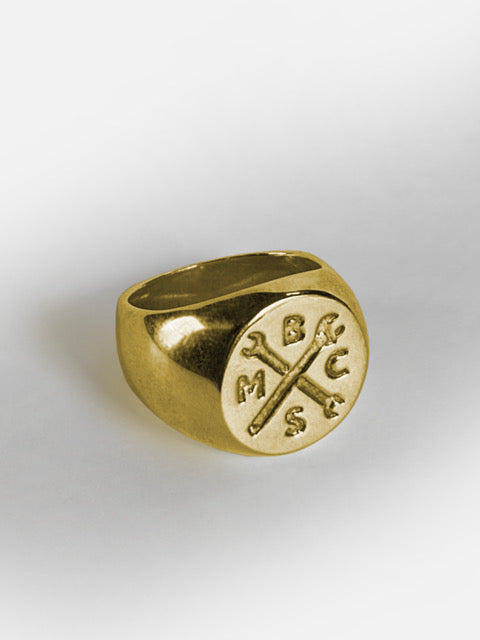 BSMC Members Ring - Brass
