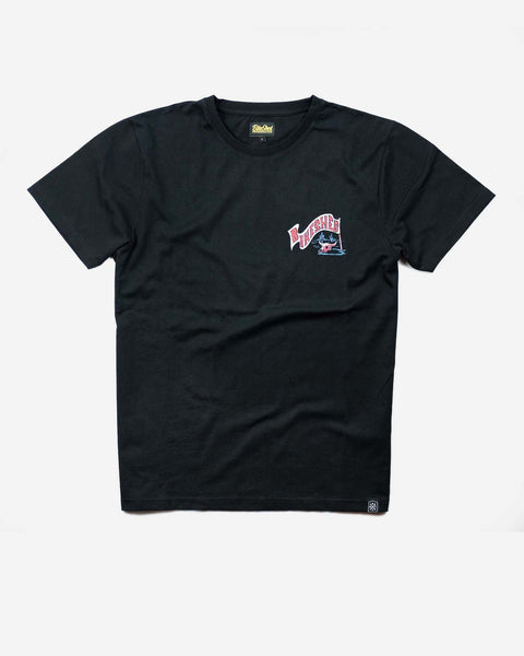 BSMC Graphic Motorcycle T Shirt - Black, front