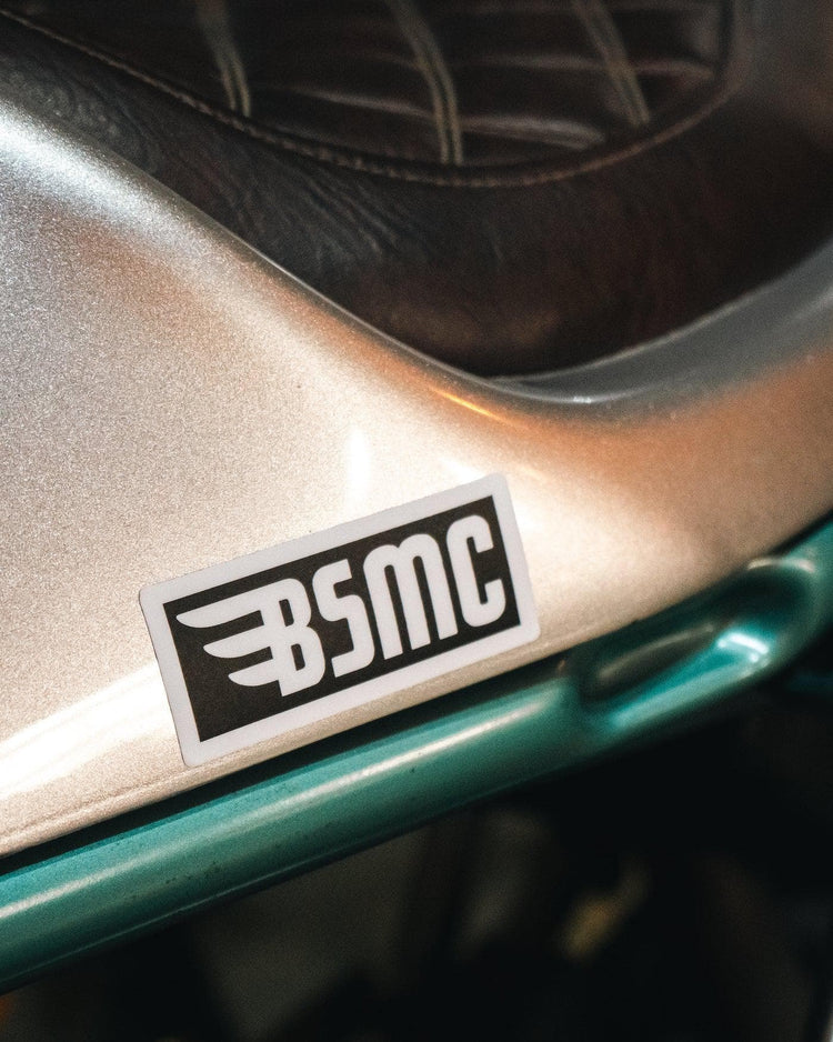 BSMC Sticker on Ducati