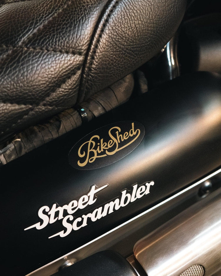 BSMC Monogram Bandana - Black/Gold – Bike Shed Moto Co. USA
