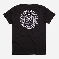 BSMC Retail T-shirts BSMC 1580 Roundel T Shirt - Black, back