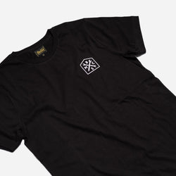 BSMC Retail T-shirts BSMC 1580 Roundel T Shirt - Black, front close up
