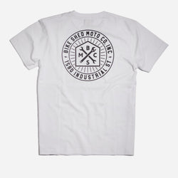 BSMC Retail T-shirts BSMC 1580 Roundel T Shirt - White, back