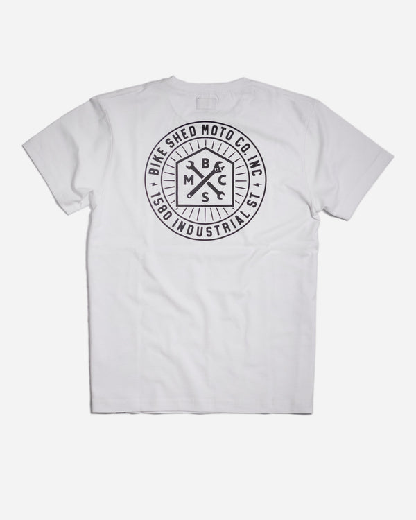 BSMC 1580 Roundel T Shirt - White