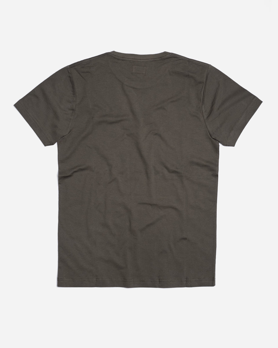 BSMC Classic Yellow Logo T-Shirt - Green, back