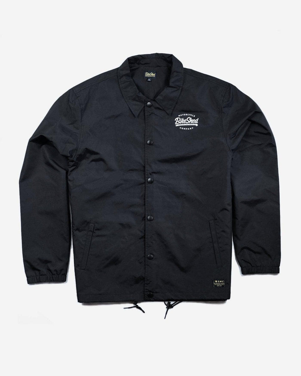 BSMC Company Coach Motorcycle Jacket - Black, front