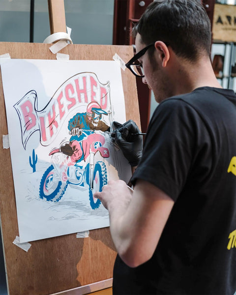 BSMC Dead Dakar Doug painting