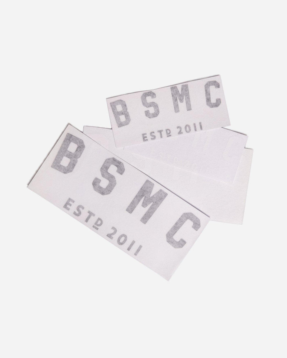 Motorcycle Retail Accessories BSMC ESTD. Decal Pack