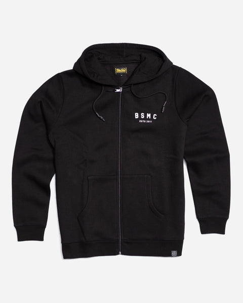 Motorcycle ESTD. Logo Hoodie - Black, front