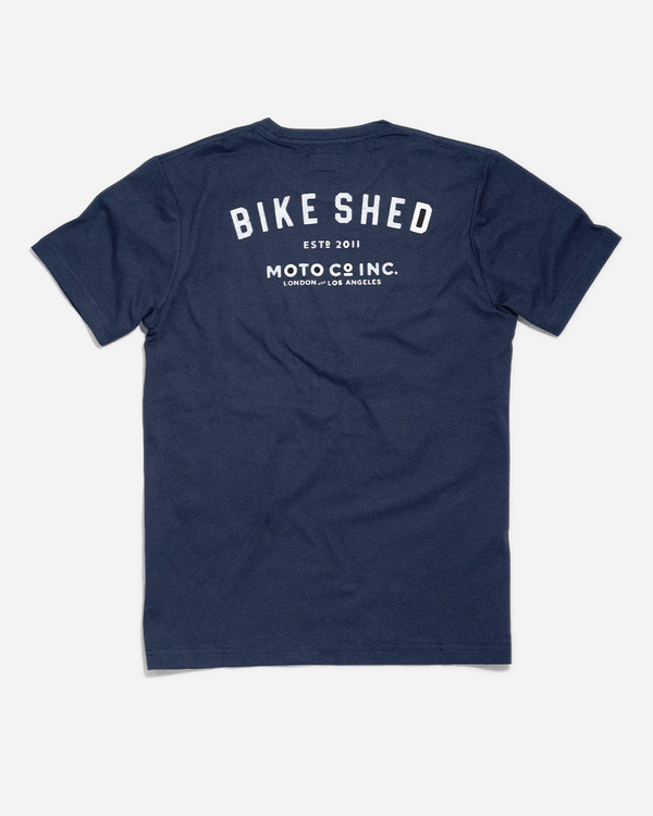 BSMC ESTD. Pocket T Shirt - Navy