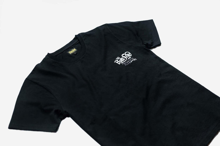 BSMC Handmade T Shirt - Black & White, front side on