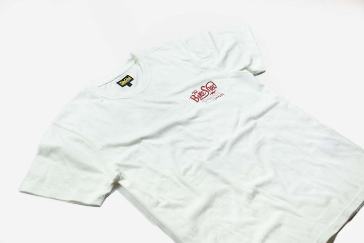 BSMC Handmade T Shirt - Cream, front side on
