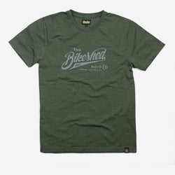 BSMC Inc. T Shirt - Heather Green, front