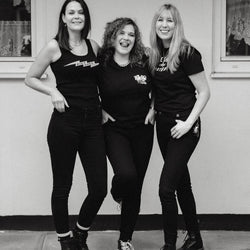 Clare, Anna & Ellie all wearing our BSMC Resistant Women's Skinny Jean - Black