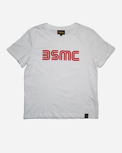 BSMC Women's '77 T Shirt - White/Red