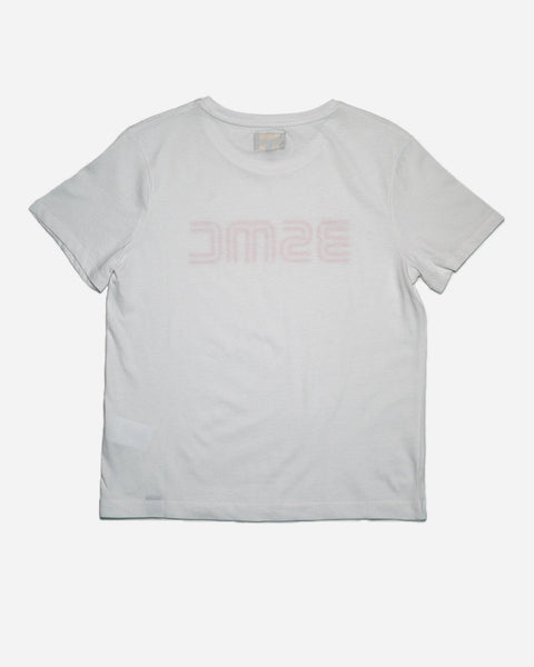 BSMC Women's Logo '77 T Shirt - White/Red, back