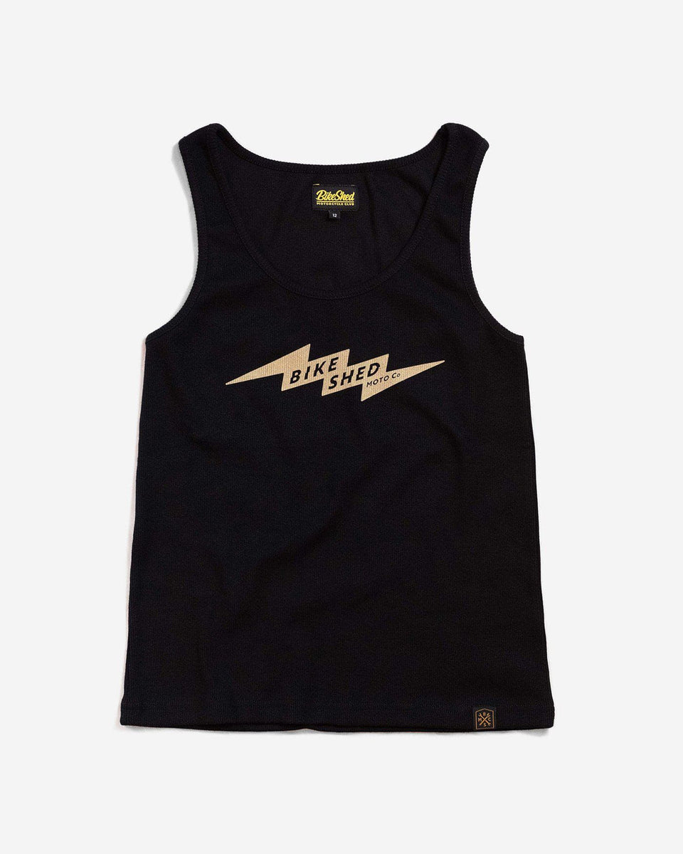 BSMC Women's Lightning Tank Top - Black, front