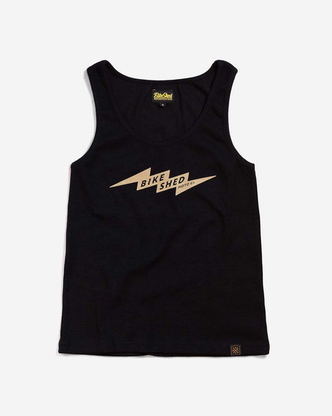 BSMC Women's Lightning Tank Top - Black, front