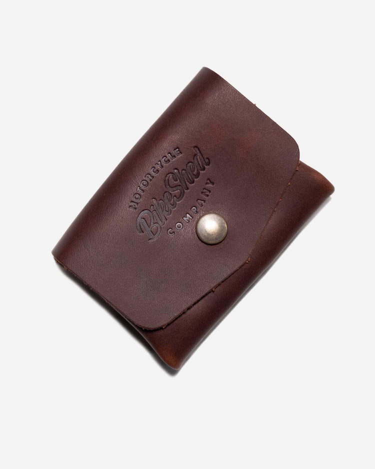 BSMC x Duke & Sons Snap Wallet - Brown, front