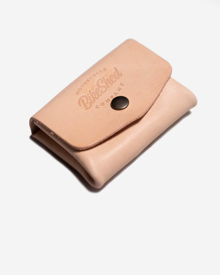 BSMC x Duke & Sons Snap Wallet - Natural, side on